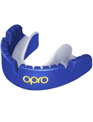 Opro Gold Competition Level (Fixed Braces) - Blue/Pearl